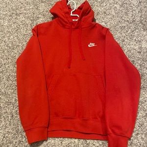 Mens club fleece nike hoodie. size small